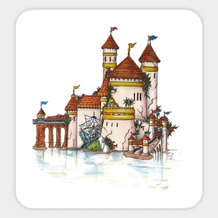 Fantasy Castle Sticker